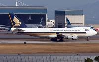 9V-SFI @ VHHH - Singapore Airlines Cargo - by Wong Chi Lam
