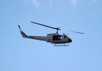 N418NA - NASA UH-1 over Merritt Island Wildlife Preserve FL