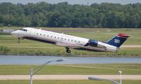 N422AW @ DTW - US Airways CRJ-200 - by Florida Metal