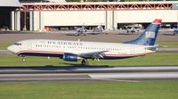 N439US @ TPA - US Airways 737-400 - by Florida Metal