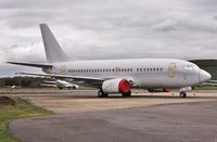 EI-FDE @ EGHH - ex LN-BUD in storage at European - by John Coates