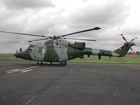 XZ222 @ CAX - Lynx AH.7, callsign Preston 2, of 657 Squadron as seen at Carlisle in the Summer of 2005. - by Peter Nicholson