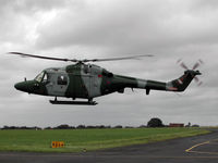 ZD279 @ CAX - Lynx AH.7, callsign Army Air 916, of 672 Squadron on a visit to Carlisle in the Summer of 2005. - by Peter Nicholson
