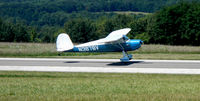 N3678V @ UCP - Taking off after UCP Wheels and Wings Airshow - by Arthur Tanyel