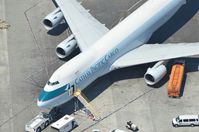 UNKNOWN @ KLAX - Cathay Boeing 747-8F - by David Pauritsch