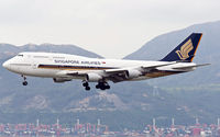 9V-SPE @ VHHH - Singapore Airlines - by Wong Chi Lam