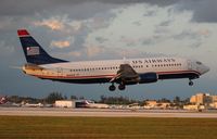 N440US @ MIA - US Airways 737-400 - by Florida Metal