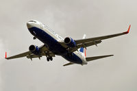 EI-RUE @ EGLL - Boeing 737-85P [28388] (Transaero Airlines) Home~G 02/08/2012. On approach 27R. - by Ray Barber