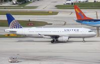 N447UA @ FLL - United A320 - by Florida Metal