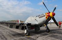 N451MG @ YIP - P-51D Old Crow - by Florida Metal