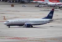 N455UW @ MIA - US Airways 737-400 - by Florida Metal