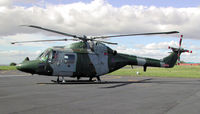XZ212 @ CAX - Lynx AH.7, callsign Army Air 916, of 672 Squadron on a visit to Carlisle in September 2005. - by Peter Nicholson
