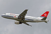 9H-AEJ @ EDDL - Airbus A319-111 [2186] (Air Malta) Dusseldorf~D 18/06/2011 - by Ray Barber