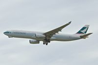 B-HLW @ YSSY - Cathay Pacific Airbus A330-343, c/n: 565 at Sydney - by Terry Fletcher