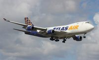 N498MC @ MIA - Atlas 747-400 - by Florida Metal