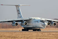 RA-76807 @ EPKT - On 17th March this Il-76 made a charter flight to Katowice Pyrzowice to take some military vehicles.