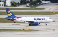 N515NK @ FLL - Spirit A319 - by Florida Metal