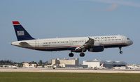 N566UW @ MIA - US Airways A321 - by Florida Metal