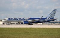 N567CA @ MIA - Ex American Airlines 757 now with National Airlines - by Florida Metal