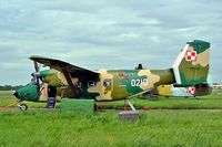 0210 @ EPKK - PZL-Mielec M-28B-TDII Bryza I [AJG002-10] (Polish Air Force) Kracow-Balice~SP 19/05/2004 - by Ray Barber