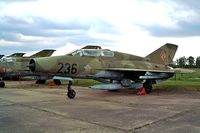 24 07 @ EDBR - Mikoyan-Gurevich MiG-21US Fishbed [05685134] (German Air Force) Rothenburg-Gorlitz~D 21/05/2004 - by Ray Barber