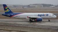 N608NK @ DTW - Spirit A320 - by Florida Metal