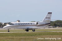 N357QS @ KSRQ - Execjet Flight 357 (N357QS) arrives at Sarasota-Bradenton International Airport following a flight from Kissimmee-Gateway Airport - by Donten Photography