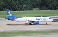 N611NK @ TPA - Spirit A320 - by Florida Metal
