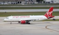 N625VA @ FLL - Virgin American A320 - by Florida Metal