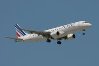 F-HBLG @ LFPG - Embraer 190AR, Landing Rwy 08R, Roissy Charles De Gaulle Airport (LFPG - CDG) - by Yves-Q