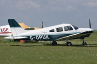 G-OPUK @ EGHA - Privately owned. - by Howard J Curtis