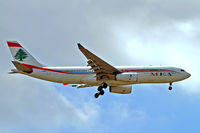 F-ORMA @ EGLL - Airbus A330-243 [926] (Middle East Airlines) Home~G 28/07/2012. On approach 27L. - by Ray Barber