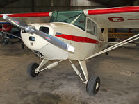 G-BRPY @ EGBR - Piper PA-15 Vagabond at The Real Aeroplane Club's Early Bird Fly-In, Breighton Airfield, April 2014. - by Malcolm Clarke