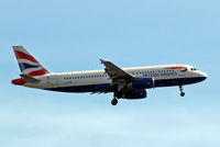 G-TTOE @ EGLL - Airbus A320-232 [1754] (British Airways) Home~G 14/08/2012. On approach 27L. - by Ray Barber