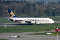 9V-SKH @ LSZH - Singapore Airlines Airbus A380 @ZRH - by Stefan Mager