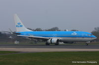 PH-BXE @ EGCC - KLM Royal Dutch Airlines - by Chris Hall