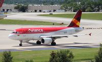N691AV @ MCO - Avianca A319 - by Florida Metal