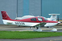 N450N @ EGBJ - visitor from Lee-on-Solent - by Chris Hall