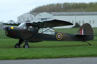 G-AJXV @ EGBR - at Breighton's 'Early Bird' Fly-in 13/04/14 - by Chris Hall