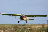 G-AJIT @ EGBR - at Breighton's 'Early Bird' Fly-in 13/04/14 - by Chris Hall