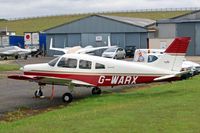 G-WARX @ EGBJ - Piper PA-28-161 Warrior III [2842038] Staverton~G 13/08/2011 - by Ray Barber