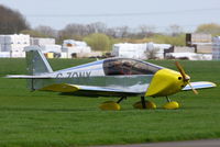 G-ZONX @ EGBR - at Breighton's 'Early Bird' Fly-in 13/04/14 - by Chris Hall