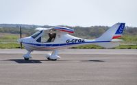 G-CFGZ @ EGFH - Resident CTSW microlight. - by Roger Winser