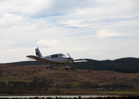 G-AVSA @ EGEO - About to land on runway 01, Oban Airport. - by Jonathan Allen