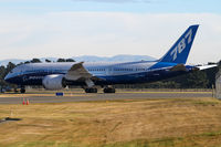 N787BX @ NZCH - showing off flight - by Bill Mallinson