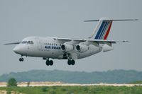 EI-RJW @ LFPG - EI-RJW - British Aerospace RJ85A, On final Rwy 26L, Roissy Charles De Gaulle Airport (LFPG-CDG) - by Yves-Q
