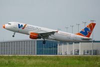 EI-DFN @ LFPG - Airbus A320-211, Take off Rwy 26R, Roissy Charles De Gaulle Airport (LFPG-CDG) - by Yves-Q