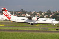 VH-FVY @ YSSY - taxiing from 34R - by Bill Mallinson