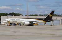 N472UP @ KRFD - Boeing 757-200F - by Mark Pasqualino