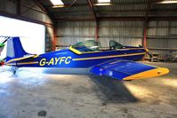 G-AYFC @ EGBR - Hangared - by John Coates